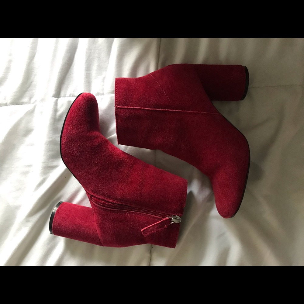 Beautiful red booties